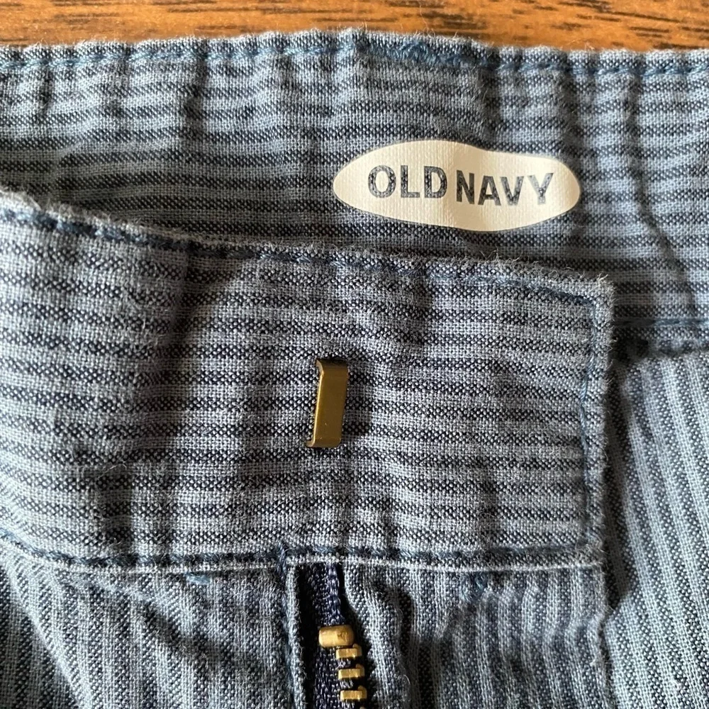 Old Navy, Boys, Striped Shorts, Blue, Size 7